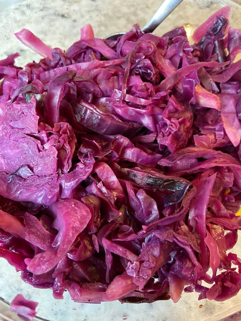 Instant Pot Sweet and Sour Red Cabbage (German Rotkohl)