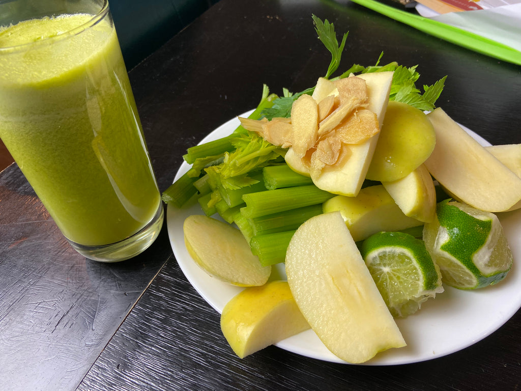 Celery Apple Lime Aid Juice