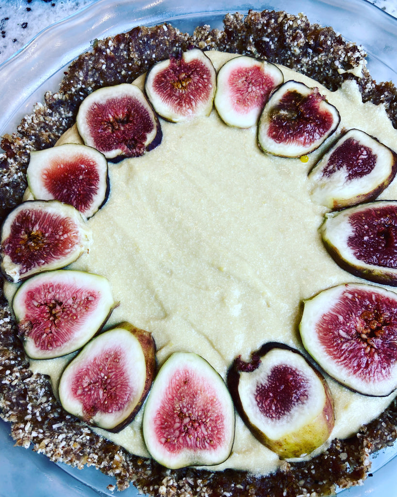 Fig Cheesecake Pie